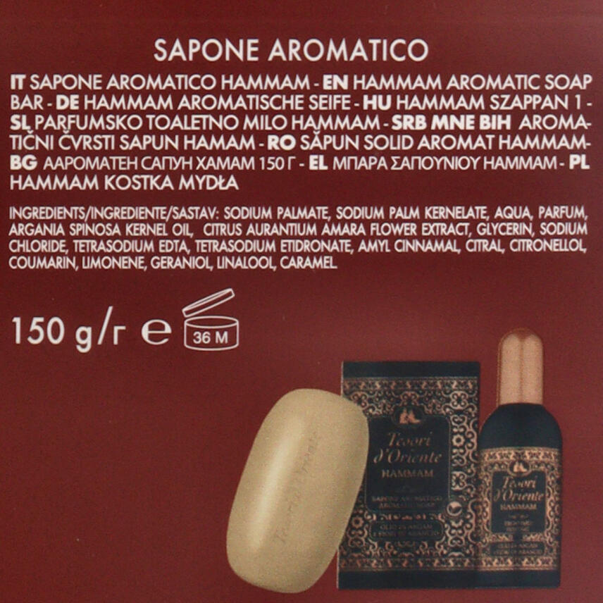 Tesori dOriente Hammam Eau de Toilette 100 ml + Seife 150 g