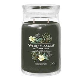 Yankee Candle Silver Sage & Pine Signature Duftkerze...