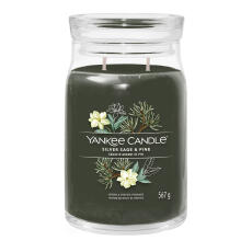 Yankee Candle Silver Sage &amp; Pine Signature Duftkerze...