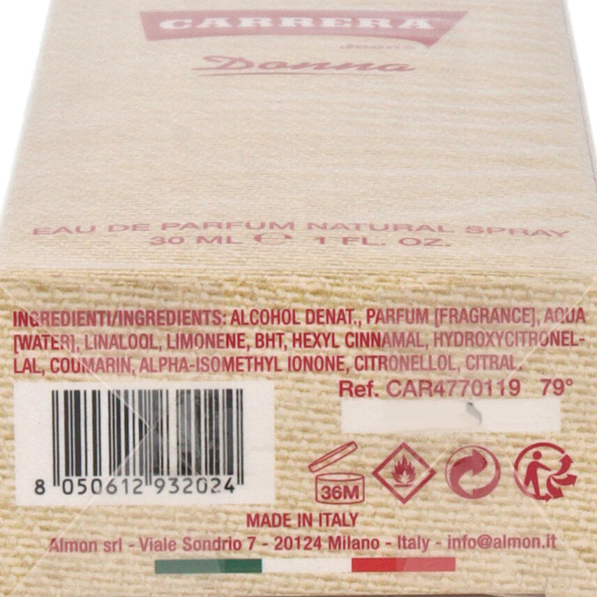Carrera Jeans Donna Eau de Parfum f&uuml;r Damen 30ml vapo