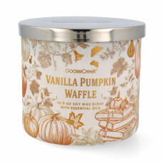 Goose Creek Candle Vanilla Pumpkin Waffle 3-Docht Duftkerze 411 g