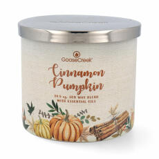 Goose Creek Candle Cinnamon Pumpkin 3-Docht Duftkerze 411 g