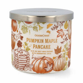 Goose Creek Candle Pumpkin Maple Pancake 3-Docht...