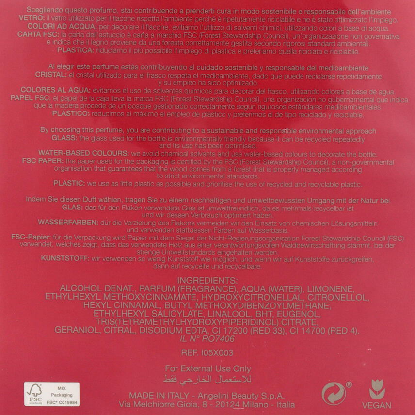 Mandarina Duck for her Eau de Toilette 100 ml