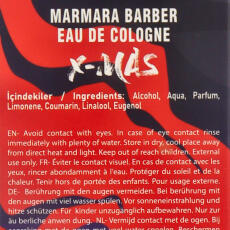 Marmara Barber X-MAS Christmas Eau de Cologne 500 ml