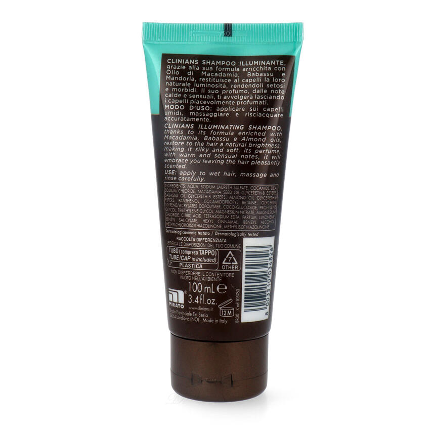 Clinians Shampoo Illuminante f&uuml;r trockenes Haar 100 ml