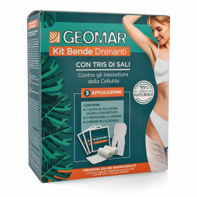 GEOMAR Kit mit Drainageverbänden Anti Cellulite