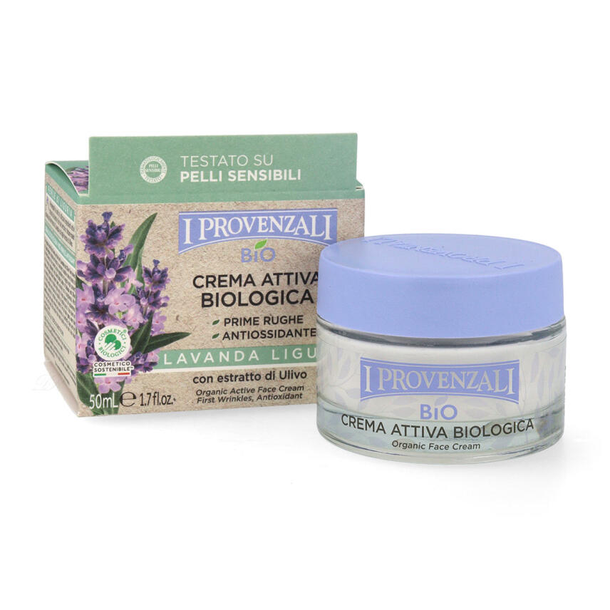 I Provenzali Bio Gesichtscreme Erste Falten Lavendel 50 ml