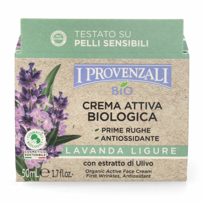 I Provenzali Bio Lavendel Gesichtscreme Erste Falten 50 ml