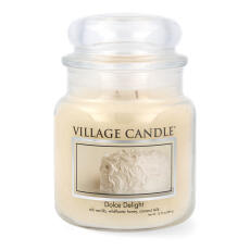 Village Candle Dolce Delight 2 Docht Duftkerze Mittleres Glas 389 g
