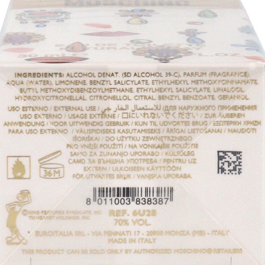 Moschino Cheap and Chic So Real Eau de Toilette 30 ml