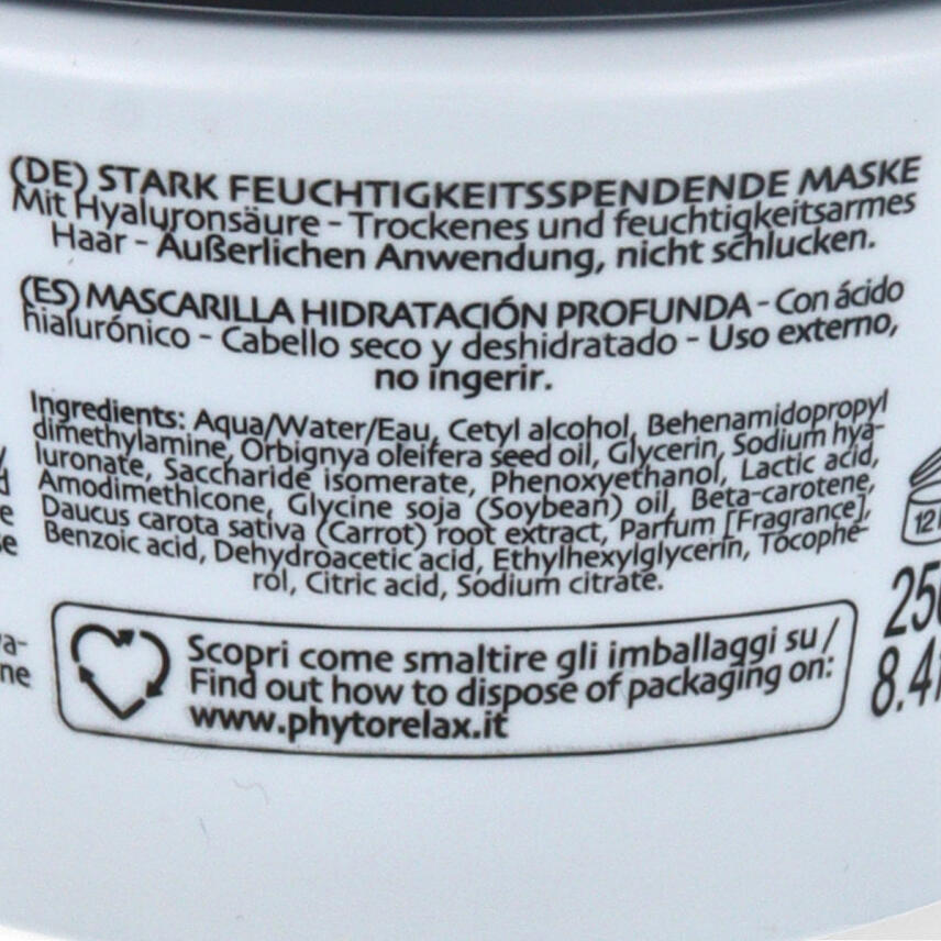 Phytorelax Hyaluronic Acid Haarmaske 250 ml