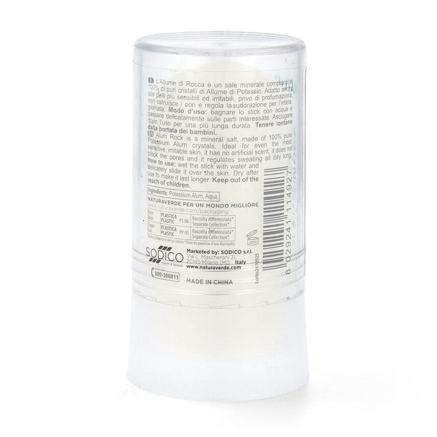 Naturaverde Allume di Rocca - Alaun Deostick 115 g