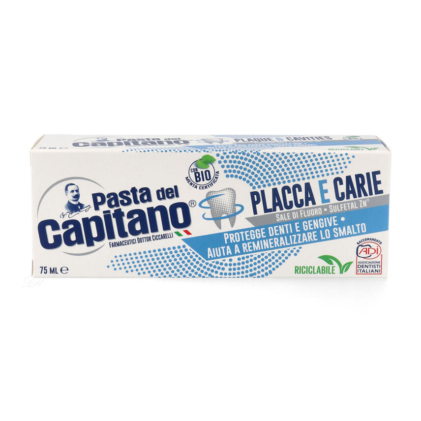 Pasta del Capitano Zahnpasta Protezione Karies &amp; Plaque 75 ml