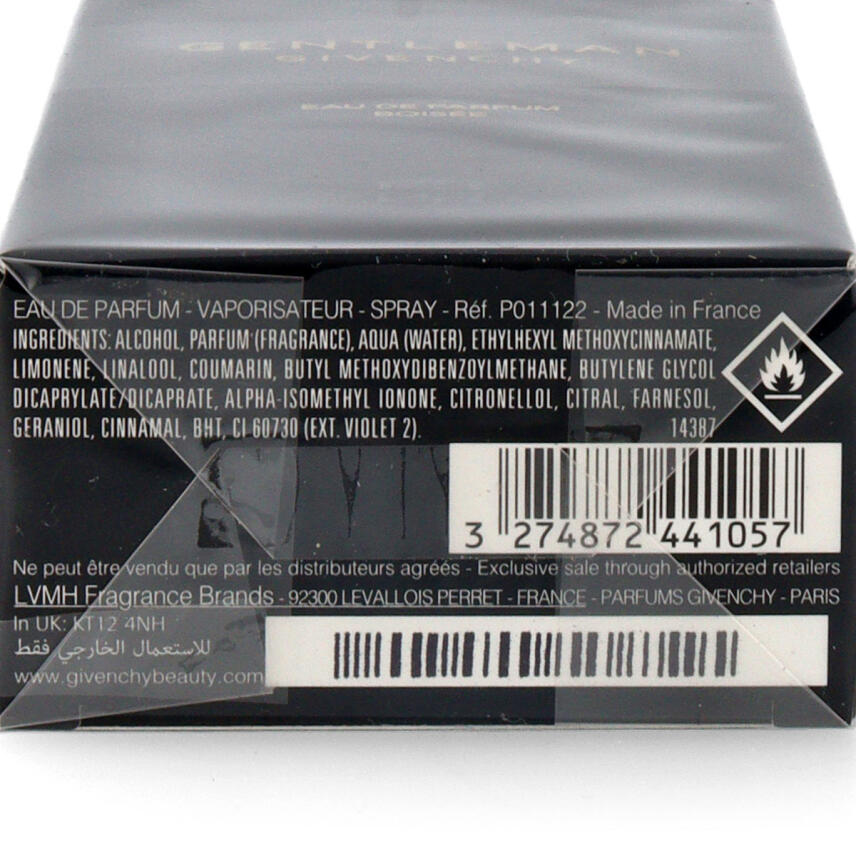 Givenchy Gentleman Eau de Parfum Bois&eacute;e 100 ml vapo