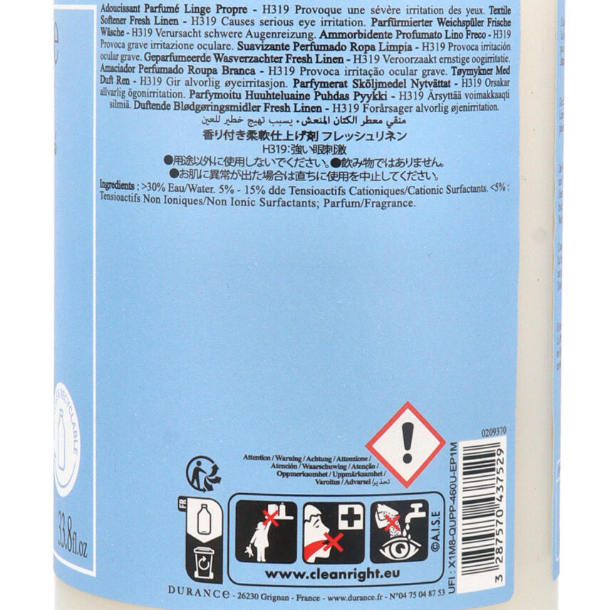 Durance Frische W&auml;sche Parf&uuml;mierter Weichsp&uuml;ler 1 L