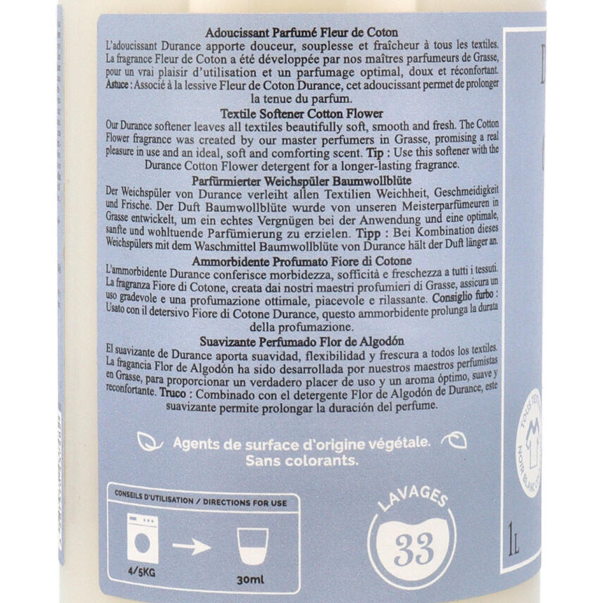 Durance Baumwollbl&uuml;te Parf&uuml;mierter Weichsp&uuml;ler 1 L