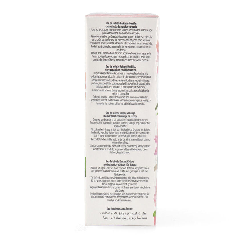 Durance Delicat Nymphea Eau de Toilette Zarte Seerose 100 ml