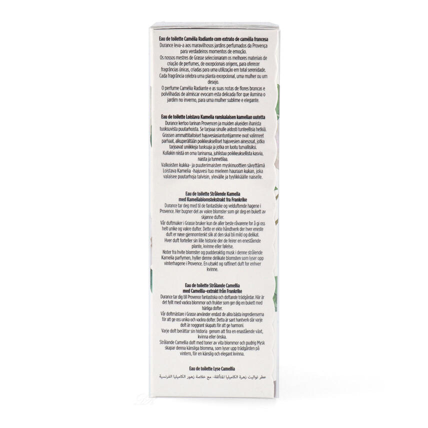 Durance Camelia Eclatant Eau de Toilette Berauschende Kamelie 100 ml