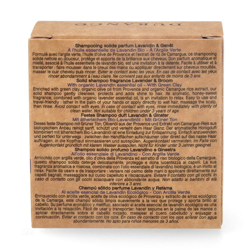 Durance Festes Shampoo Lavendel &amp; Ginster 75 g