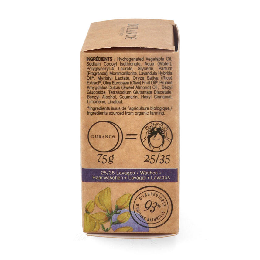 Durance Festes Shampoo Lavendel &amp; Ginster 75 g