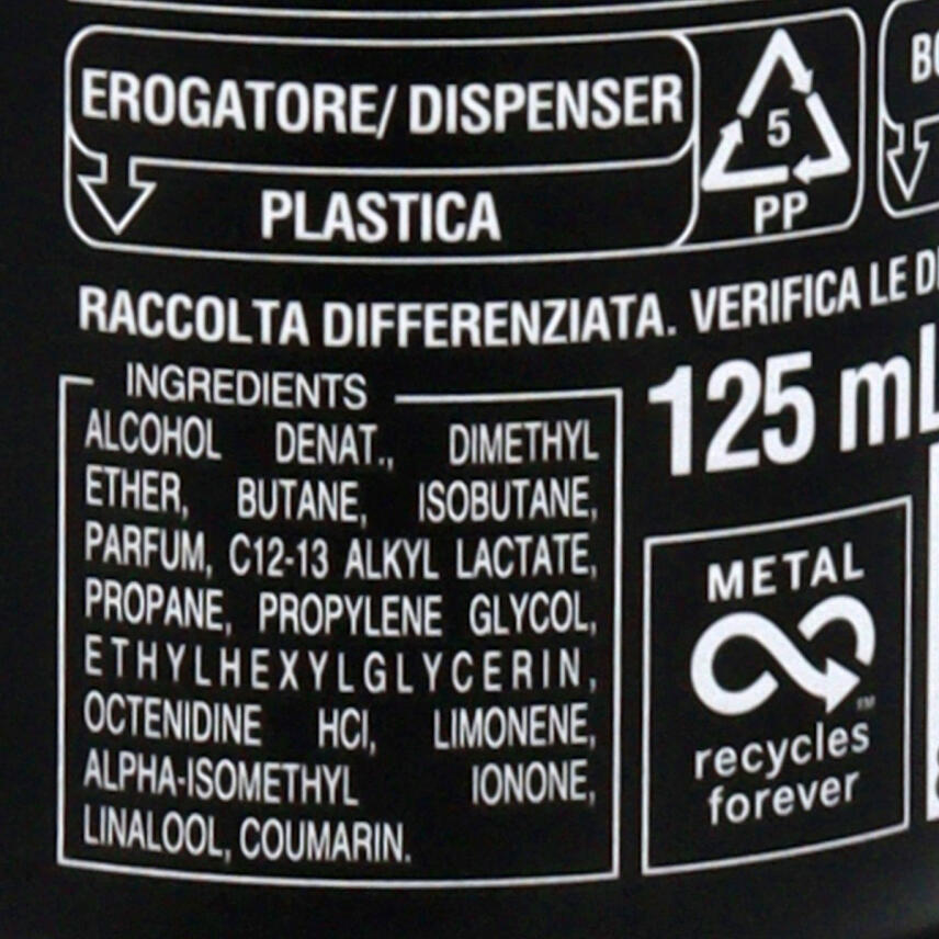 Intesa Unisex Z4 Supersex Perfume Deodorant Spray 125 ml