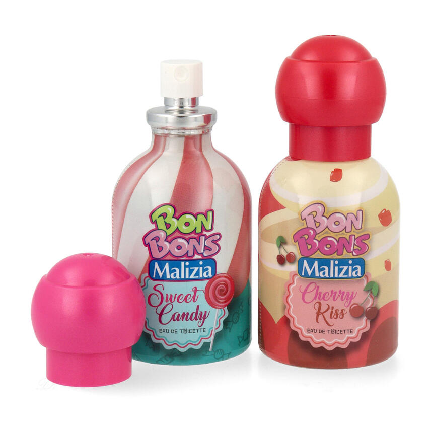 Malizia Bon Bons Geschenkset 2x Eau de Toilette + Handytasche