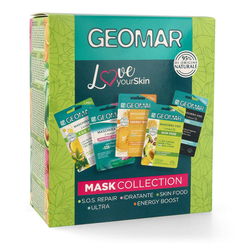 GEOMAR Viso Geschenkset - 5x Gesichtsmasken