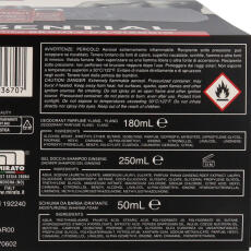 Intesa pour Homme Geschenkset mit Deo, Duschgel, Rasierschaum &amp; Kulturtasche