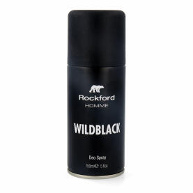 Rockford Wild Black Deo Spray für Herren 150 ml