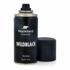 Rockford Wild Black Deo Spray f&uuml;r Herren 150 ml