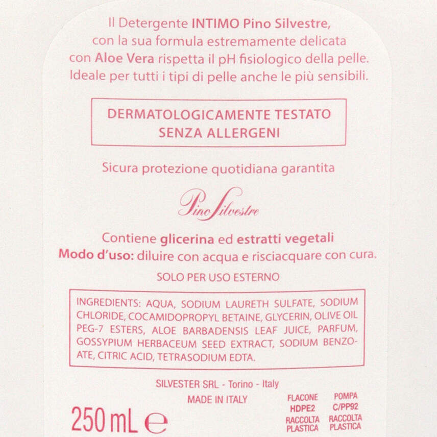 Pino Silvestre Intimo Delicato Intimseife 250 ml
