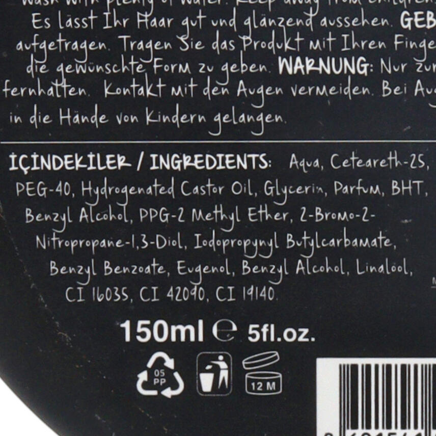 Marmara Barber Tampa Tobacco Aqua Wax 150ml