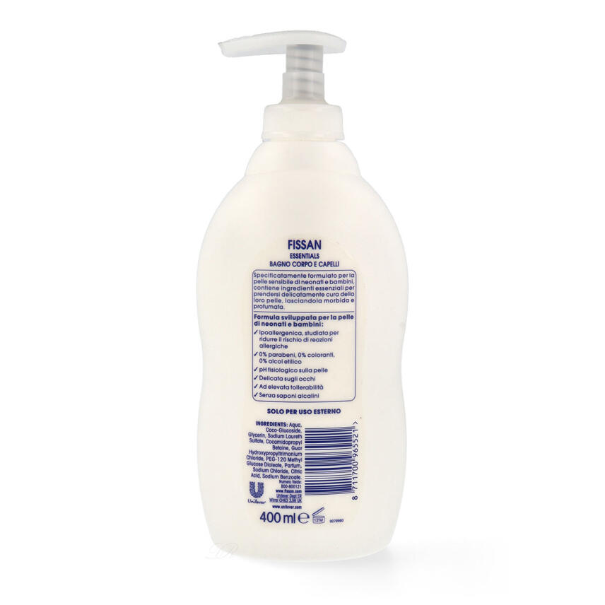 FISSAN Babypflege Babybad Bagno essentials 400 ml