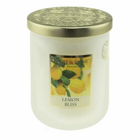 Heart & Home Duftkerze Lemon Bliss Großes Glas 340 g