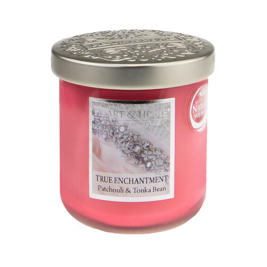Heart &amp; Home True Enchantment Duftkerze Kleines Glas 110 g