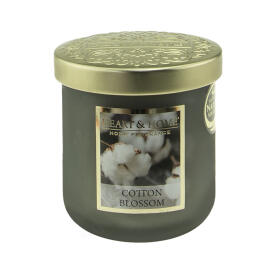 Heart & Home Cotton Blossom Duftkerze Kleines Glas 110 g