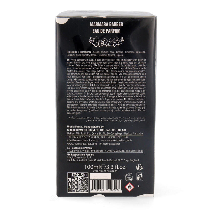 Marmara Over Dose Eau de Parfum 100 ml