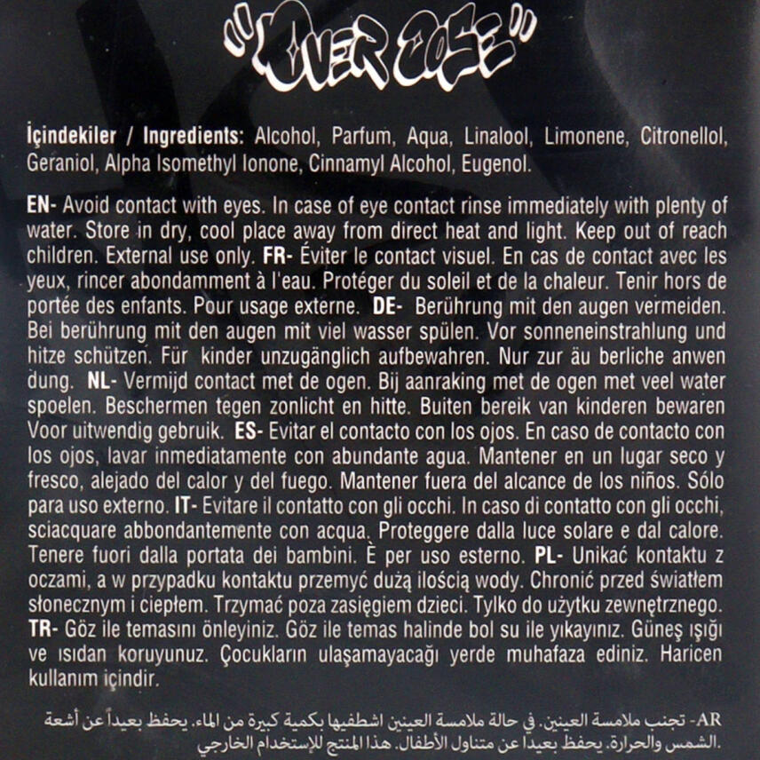 Marmara Over Dose Eau de Parfum 100 ml