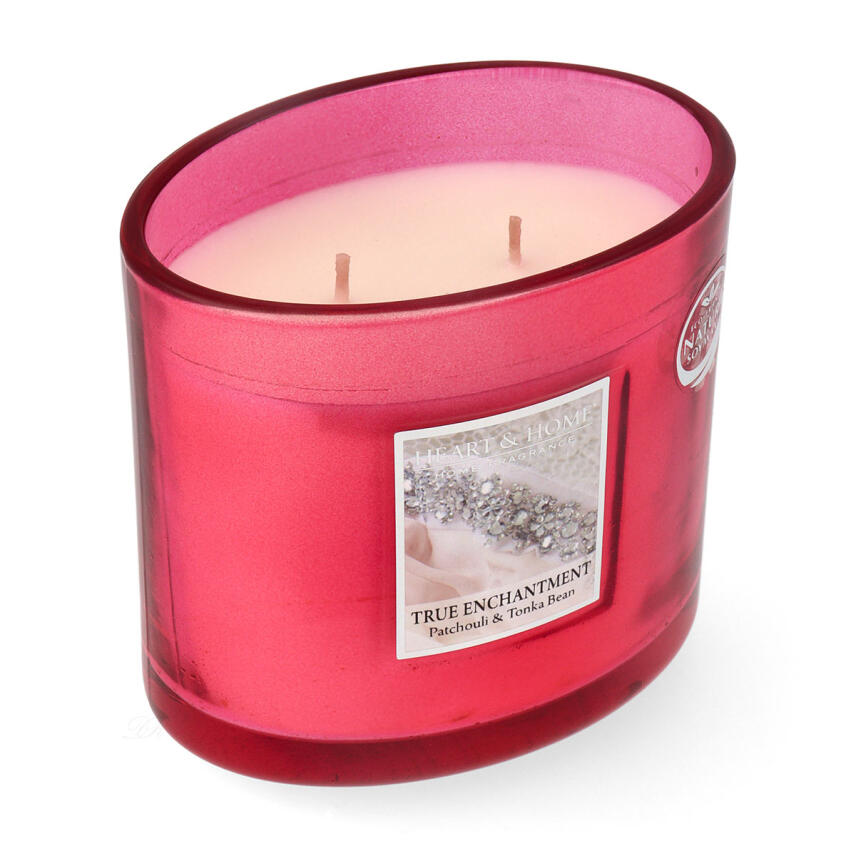 Heart &amp; Home Ellipse True Enchantment 2 Docht Duftkerze 220 g