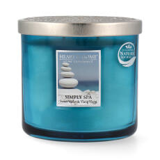 Heart &amp; Home Ellipse Simply Spa 2 Docht Duftkerze 220 g