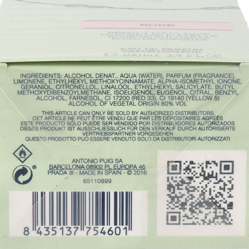 Prada Infusion de Rose Eau de Parfum 100 ml vapo