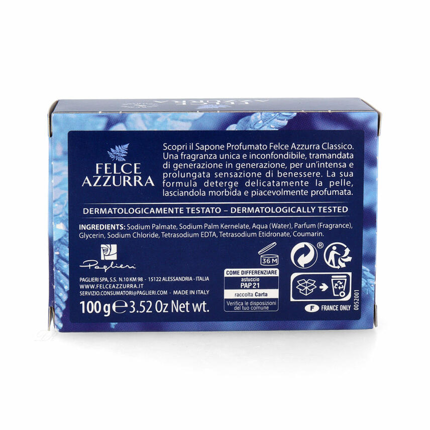 Paglieri Felce Azzurra Classico Bar Soap 100 g