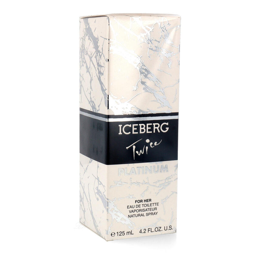 ICEBERG TWICE Platinum Eau de Toilette f&uuml;r Damen 125ml vapo