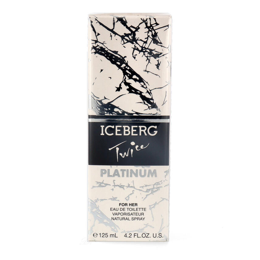 ICEBERG TWICE Platinum Eau de Toilette f&uuml;r Damen 125ml vapo