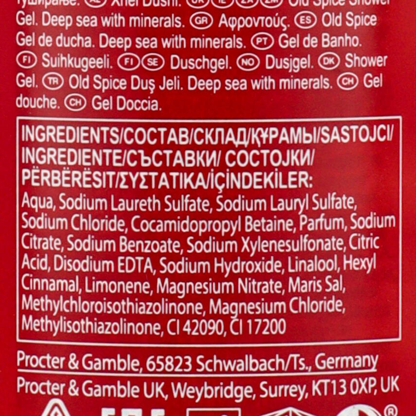 Old Spice Deep Sea Duschgel 250 ml