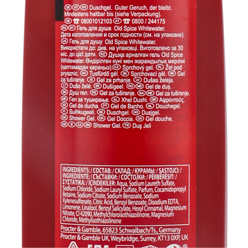 Old Spice Whitewater Duschgel 250ml