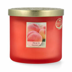 Heart &amp; Home Ellipse Peach Passion 2 Docht Duftkerze 220 g