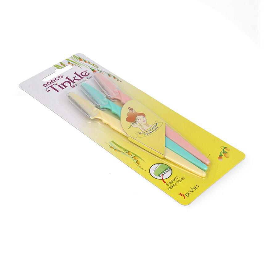 Dorco Tinkle Augenbrauen Rasierer 3 St&uuml;ck