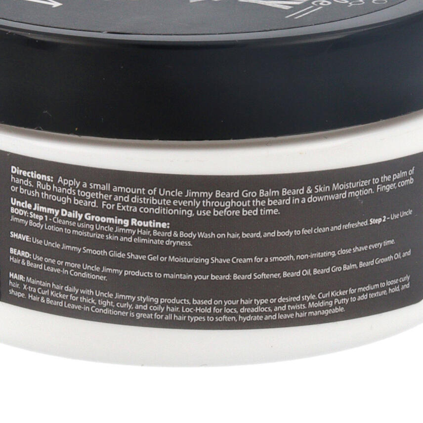 Uncle Jimmy Beard Gro Balm Beard and Skin Moisturizer 59 ml